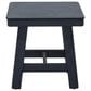 GatherCraft Cyrus Patio Rectangular End Table in Black, , large
