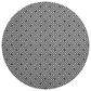 Dalyn Rug Company The Reserve TR5 Black 8" Round Indoor/Outdoor Area Rug, , large