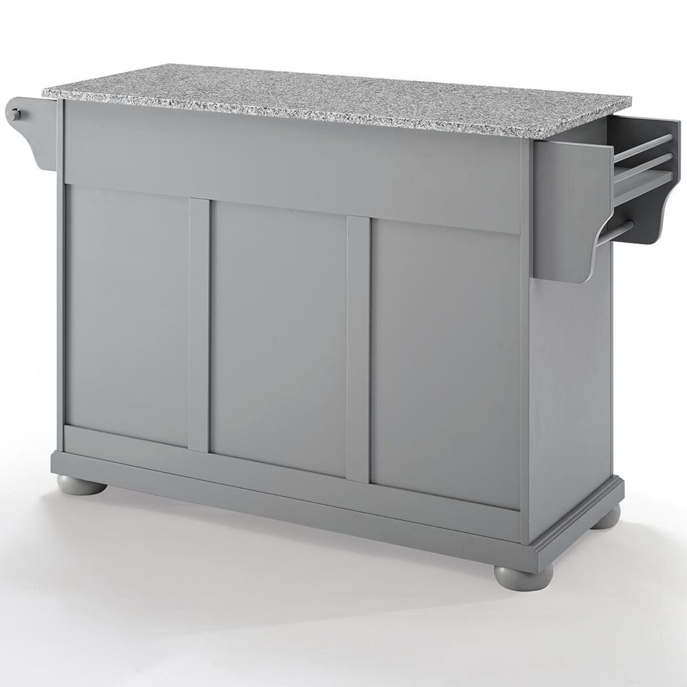 Crosley Furniture Alexandria Kitchen Island in Grey NFM