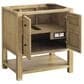 James Martin Vanities Breckenridge 30" Single Bathroom Vanity in Light Natural Oak with 3 cm Lime Delight Quartz Top and Rectangular Sink, , large