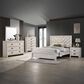 Crown Mark Valor King Panel Bed in Light Gray, , large