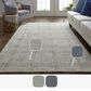 Feizy Belfort Gray 12" x 15" Area Rug, , large