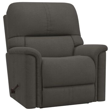 La-Z-Boy Turner Manual Rocking Recliner in Charcoal, , large