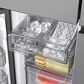 Samsung 23.5 Cu. Ft. Bespoke Counter Depth 4-Door French Door Refrigerator with AI Hybrid Cooling & Beverage Center in Stainless Steel, , large