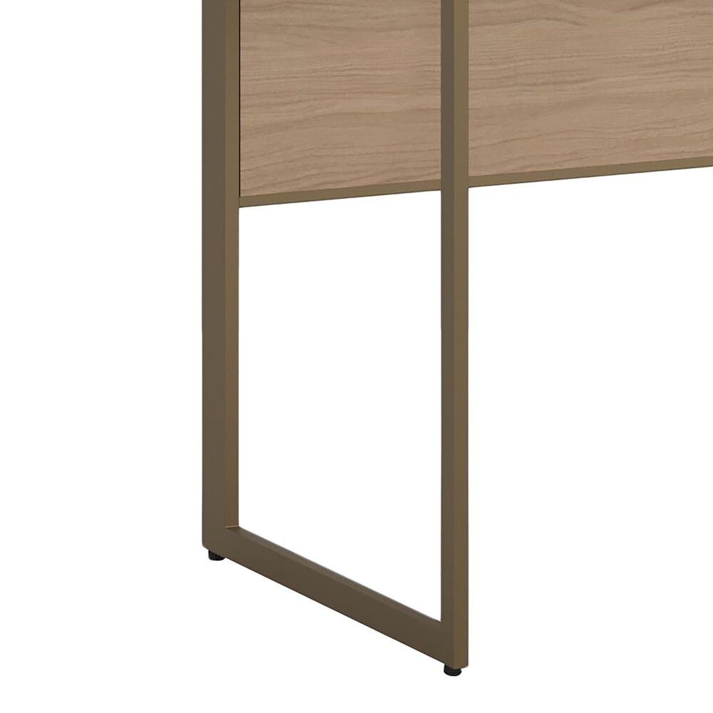 BDI Sequel Studio Computer Desk in Neo Oak and Bronze, , large