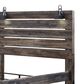 Ashley Drystan King Panel Bed in Rustic Brown with USB Ports, , large