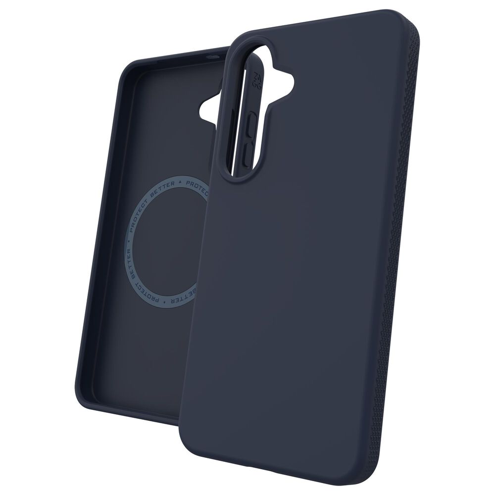Zagg Milan Snap Opaque Case for Samsung Galaxy S25 in Navy, , large