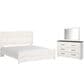 Ashley Gerridan 3 Piece Queen Bedroom Set in White and Gray, , large