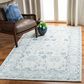 Safavieh Micro-Loop MLP276M 5" x 8" Blue and Ivory Area Rug, , large