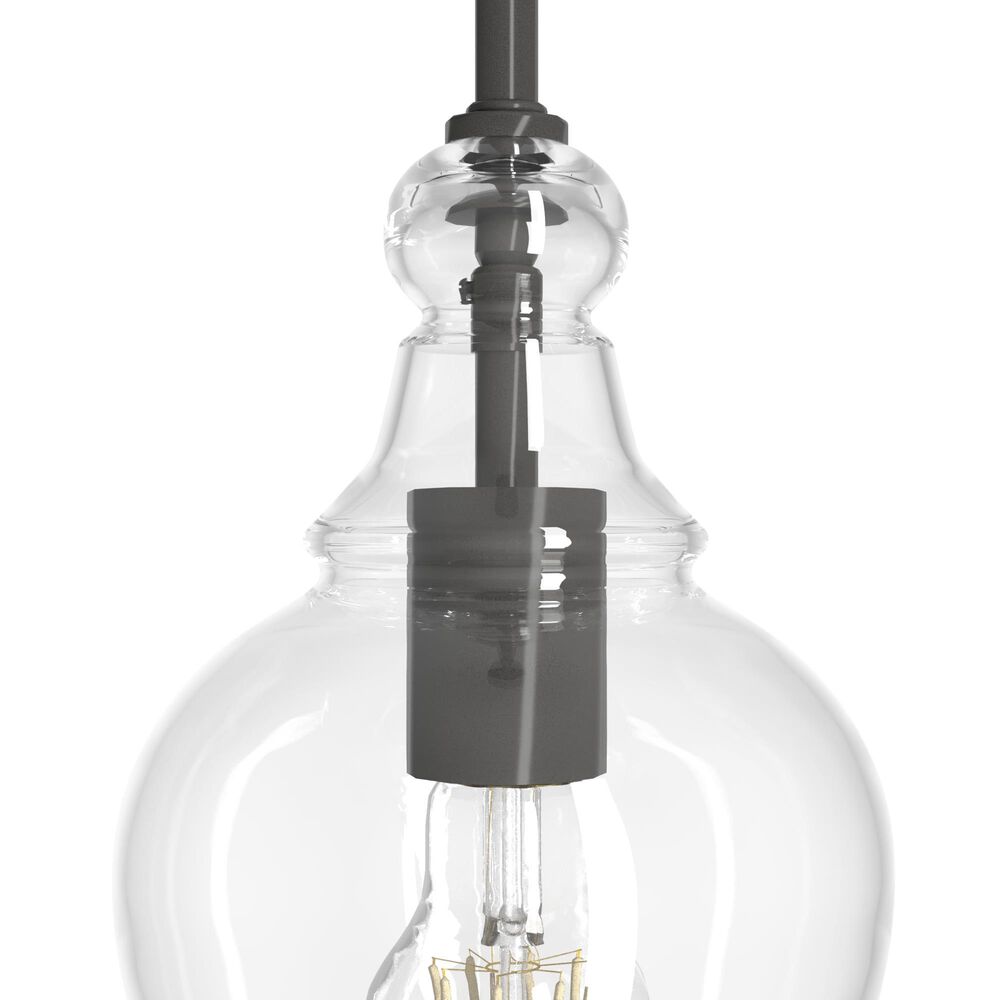 Hunter Maple Park 1-Light Mini Pendant in Noble Bronze, , large