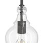 Hunter Maple Park 1-Light Mini Pendant in Noble Bronze, , large