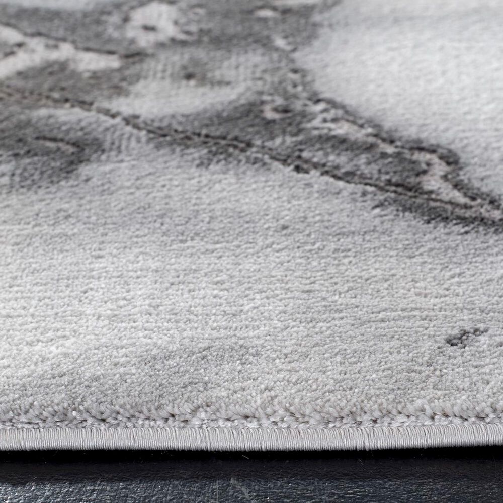 Safavieh Craft CFT877G 8&#39; Square Grey and Silver Area Rug, , large