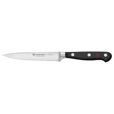 Wusthof Classic Utility Knife in Stainless Steel and Black, , large