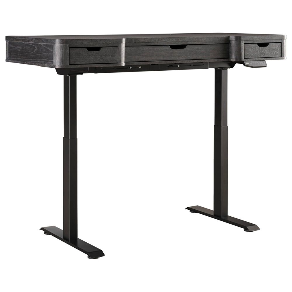 Riva Ridge Sloane Sit with Stand Desk in Mink and Black, , large