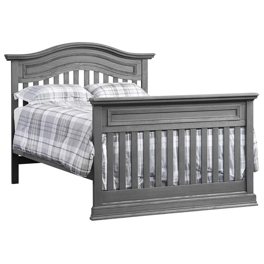 Oxford Baby Glenbrook 3- Piece Nursery Set with 4- In- 1 Crib, Dresser and Changer Top in Graphite Gray, , large