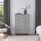 Urban Home Grace 5-Drawer Chest in Elephant Grey, , large