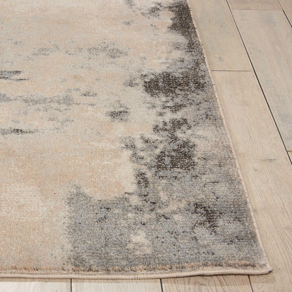 Nourison Maxell MAE13 9&#39;3&quot; x 12&#39;9&quot; Ivory and Grey Area Rug, , large