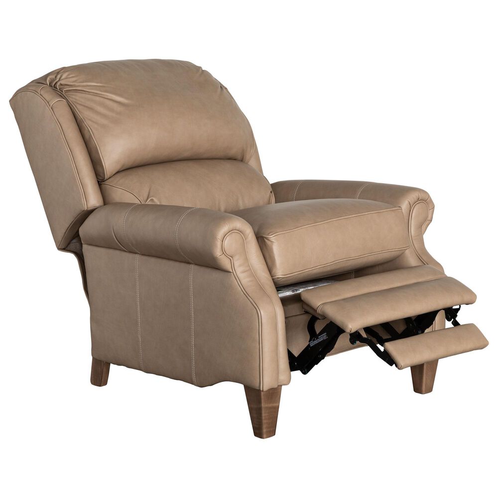 Smith Brothers Push Back Recliner in Tan, , large