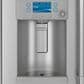 Cafe 27.8 Cu. Ft. French Door Refrigerator Energy Star with Hot Water Dispenser in Stainless Steel and Brushed Stainless Handles, , large