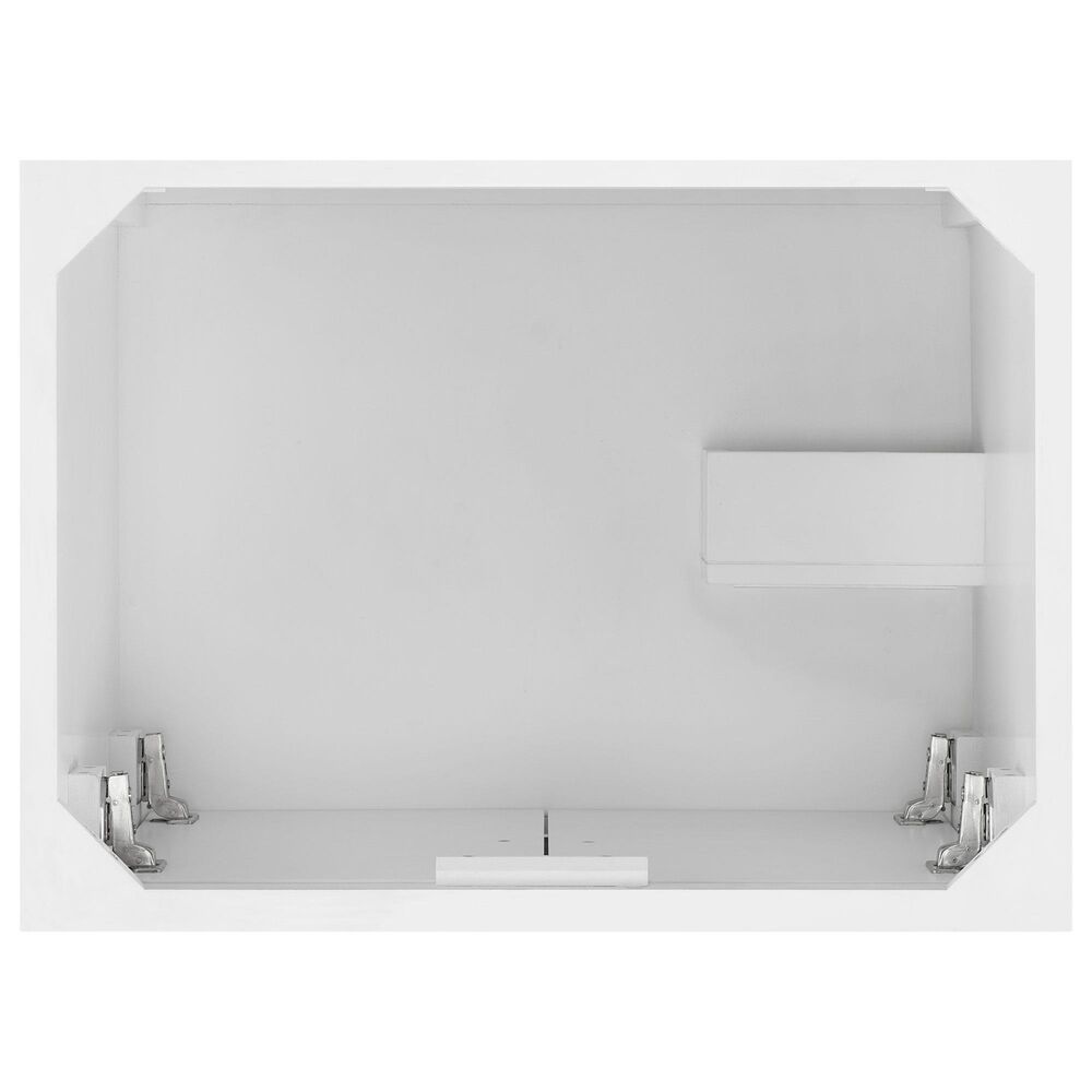 37B Heston 30" Single Bathroom Vanity in Bright White with White Composite Stone Top and Backsplash, , large