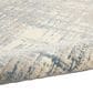 Nourison Rush 3"2" x 5" Ivory and Blue Area Rug, , large