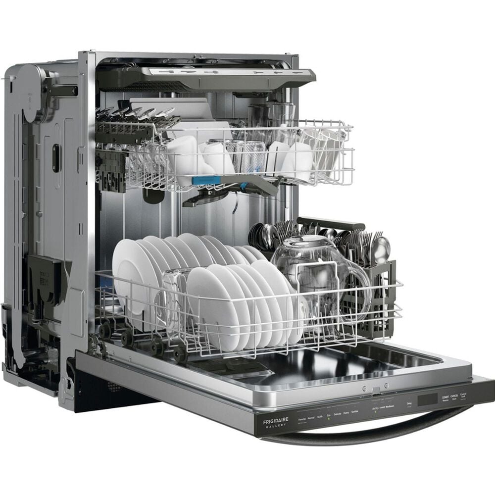 Frigidaire Gallery 24&quot; Built-In Bar Handle Dishwasher with CleanBoost in Stainless Steel, , large