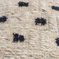 Rizzy Home Polka Dot 20" Down Filled Pillow in Natural, , large