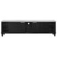 Crown Mark Britany 79" TV Stand in Black, , large