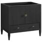 James Martin Vanities Myrrin 36" Vanity in Carbon Oak, , large