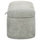 Crown Mark Philipa Storage Bench in Light Grey, , large