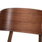 Baxton Studio Alston Side Chair with Grey Cushion in Walnut Brown (Set of 2), , large
