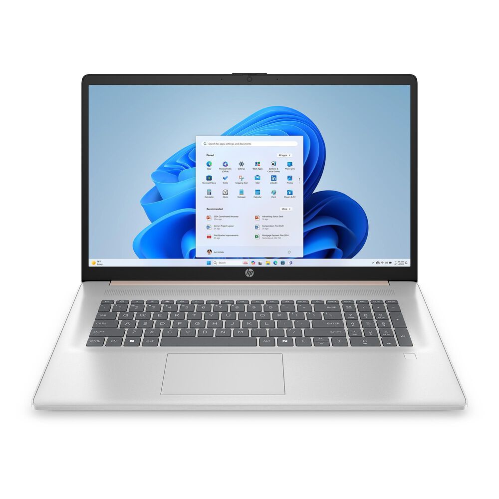 HP 17.3" Laptop | Intel Core i5-1334U - 8GB RAM - Intel Iris Xe Graphics - 512GB SSD in Pale Rose Gold, , large