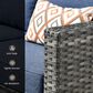 HOMLUX 4-Piece Outdoor Sofa Set in  Denim Blue, , large