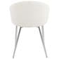 LumiSource Claire Accent Chair in White, , large
