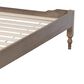 Baxton Studio Laure Full Platform Bed Frame in Weathered Grey, , large