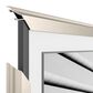 Deco TV Frames Alloy 75" Frame Bezel for Samsung the Frame TV in German Silver, , large