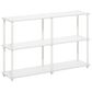 HOMLUX Turn-N-Tube 3-Tier Double Size Storage Display Rack in White, , large