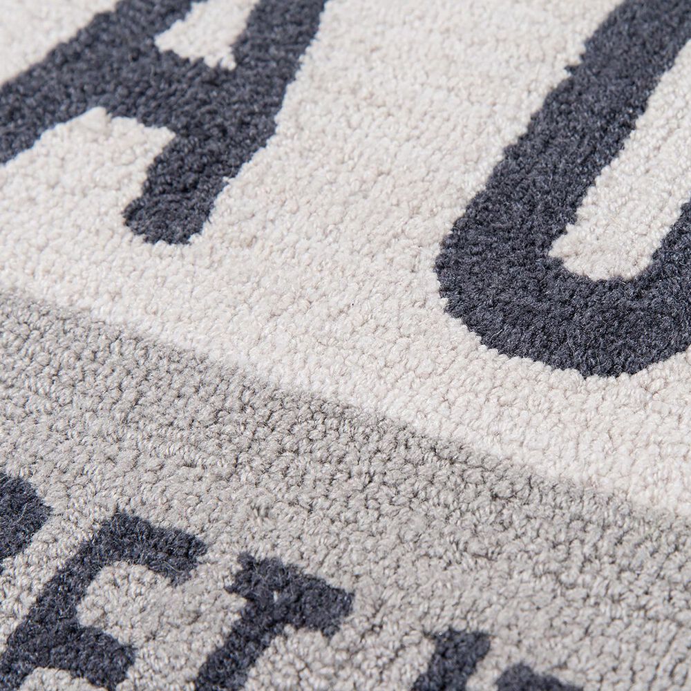 Momeni Cucina 2&#39;3&quot; x 3&#39;9&quot; Gray Area Rug, , large
