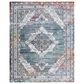 Safavieh Aria Southwestern 9" x 12" Ivory and Blue Area Rug, , large