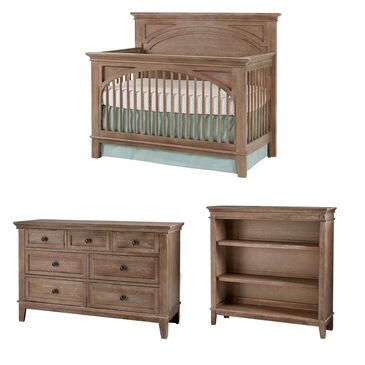 Eastern Shore Leland  3 Piece Nursery Set in Sandwashed, , large