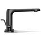 Kohler Avid Widespread Bathroom Sink Faucet in Matte Black, , large