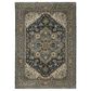 Oriental Weavers Aberdeen Medallion 7"10" x 10"10" Blue Area Rug, , large