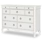 Legacy Classic Vintage Market 10-Drawer Dresser in Picket Fence with AC Outlets and USB Ports, , large