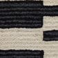 Feizy Maguire 8901F 2" x 3" Ivory and Black Area Rug, , large