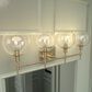 Hunter Xidane 4-Light Vanity in Alturas Gold, , large