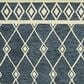 Amer Rugs Vista 5" x 8" Navy Area Rug, , large