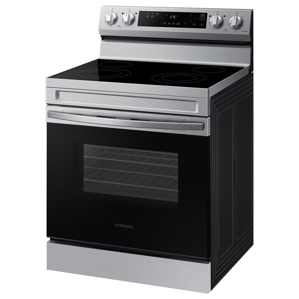 Samsung 6.3 Cu. Ft. Freestanding Electric Range with 4 Burners in Stainless Steel, , large