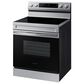 Samsung 6.3 Cu. Ft. Freestanding Electric Range with 4 Burners in Stainless Steel, , large