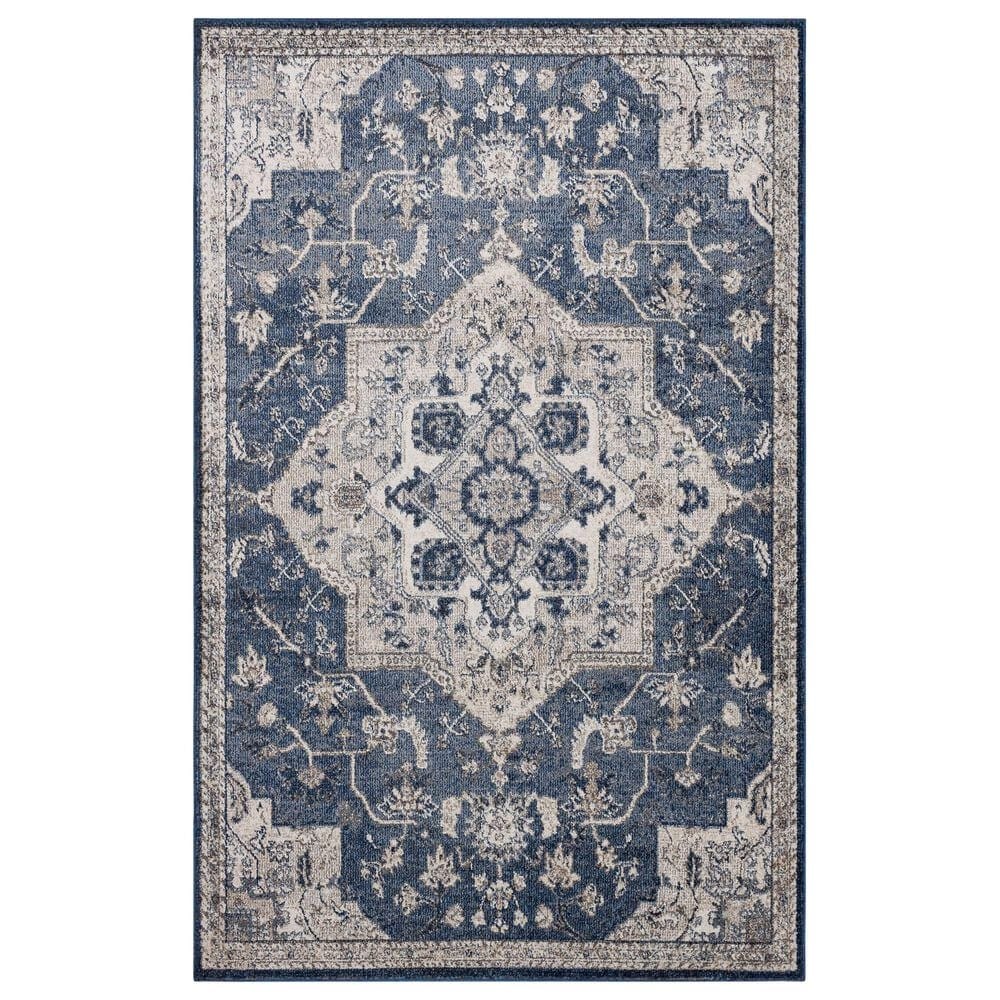 Mohawk Whimsy R1108 Denim Blue 5"3" x 8" Area Rug, , large