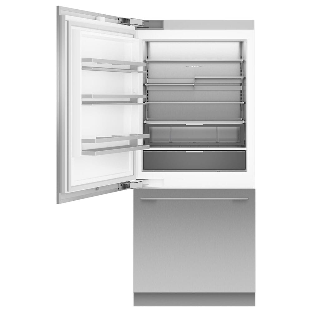 Fisher &amp; Paykel Series 11 19.6 Cu. Ft. Integrated Refrigerator Freezer with Left Hinge in Panel Ready, , large